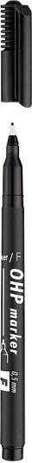 ICO Folienstift schwarz F (0,5 mm)