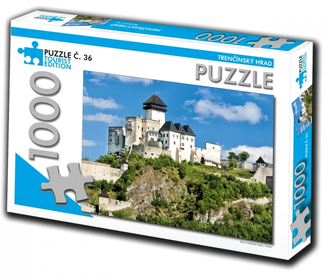 Puzzle Burg Trenčín 1000 Teile – Touristen-Edition