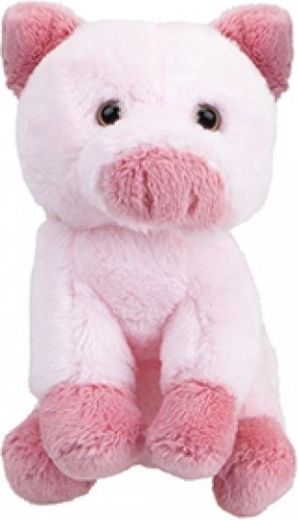 Plüsch-Rosa-Schweinchen 12 cm - 1 Stück