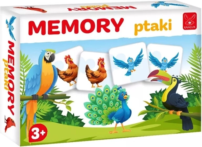 Pexeso Vögel – Memo-Spiel für Kinder