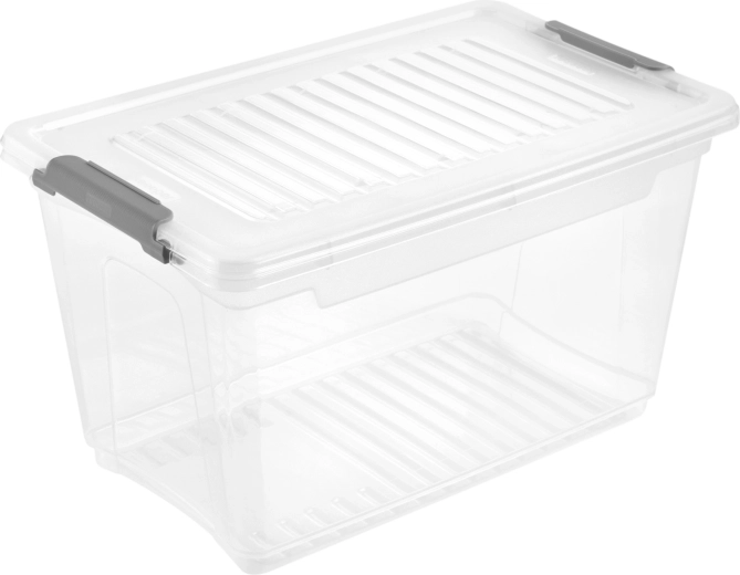 Kunststoff-Aufbewahrungsbox mit Deckel Leonie 5,4 l