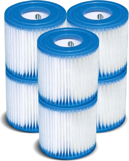Filter für Poolpumpe Typ H 6 Stk. INTEX