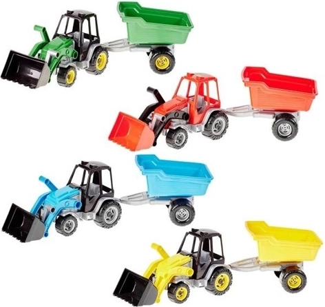 Traktor Master mit Anhänger