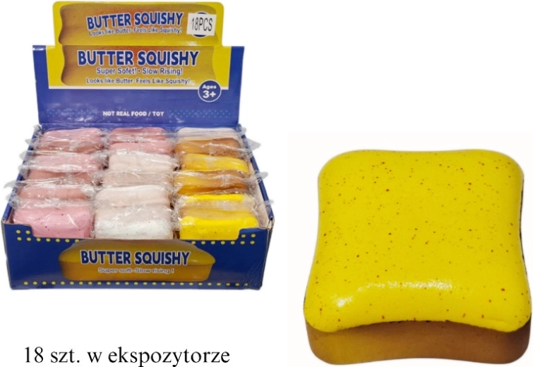 Quetschspielzeug Toast - 1 Stück
