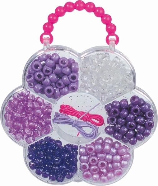 Set aus Kunststoffperlen zur Schmuckherstellung – Set