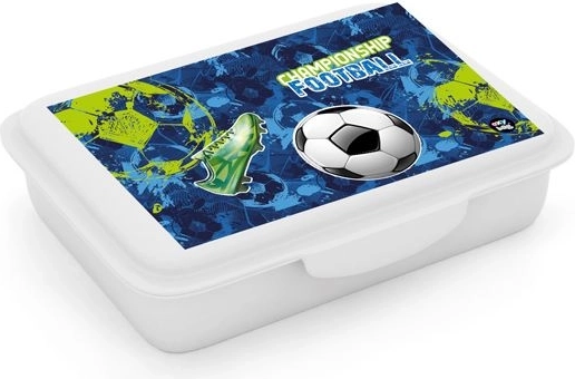 Snackbox mit Fach, Fußball