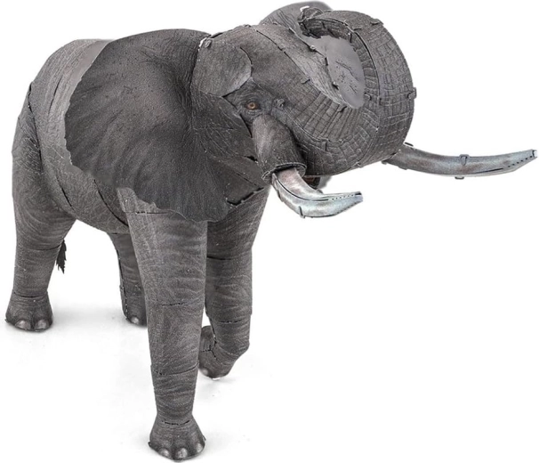 Metal Earth 3D Metallpuzzle Afrikanischer Elefant – 1 Stück