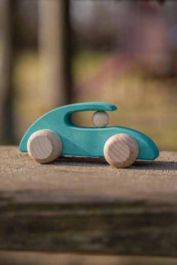 Hölzernes Rennwagen-Spielzeug Petits Pilotes