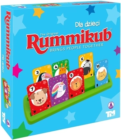 TMT Rummikub Junior – Brettspiel mit Tieren