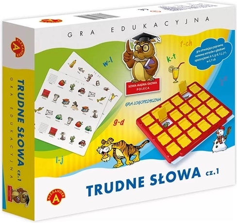 Schwierige Wörter 1 – logopädisches Spiel