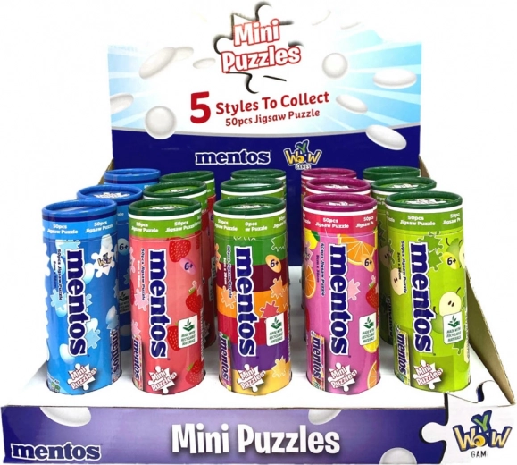 Mini-Puzzle Mentos 50 Teile