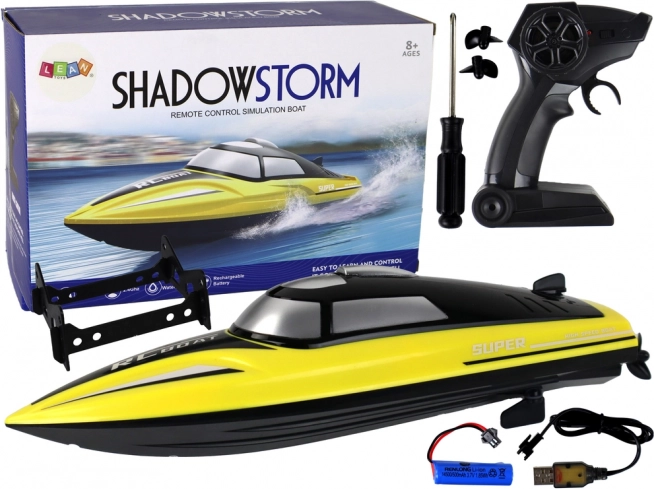 RC-Motorboot 2,4 GHz – gelb