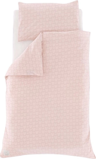 Träumeland Jersey-Bettwäsche Kuschelhase Beige 100 × 135 cm + 40 × 60 cm