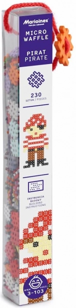 Bauset Marioinex Micro Waffle Pirat 230 Teile