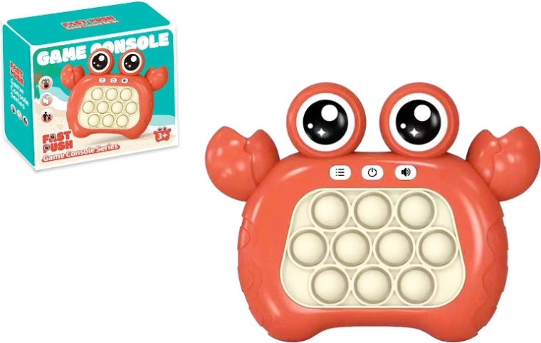 Interaktiver Krebs – elektronische Gedächtnisspiel mit Pop-it-Tasten