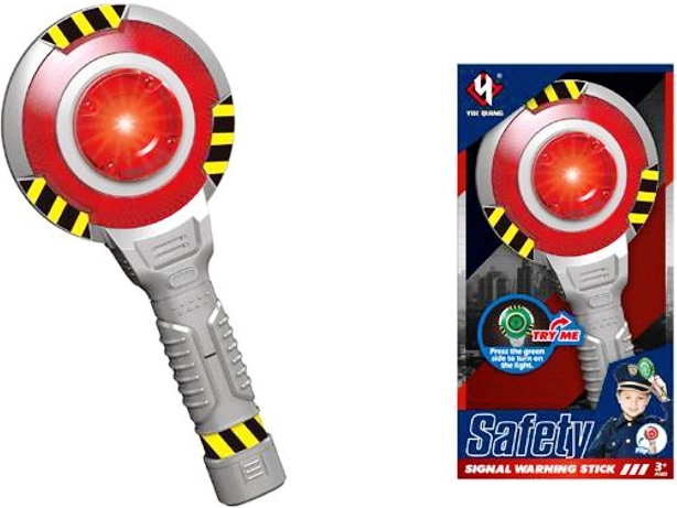 Polizei-Lollipop mit Licht und Sound