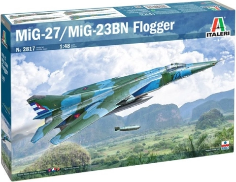 Plastikmodell MiG-27/MiG-23BN Flogger 1/48