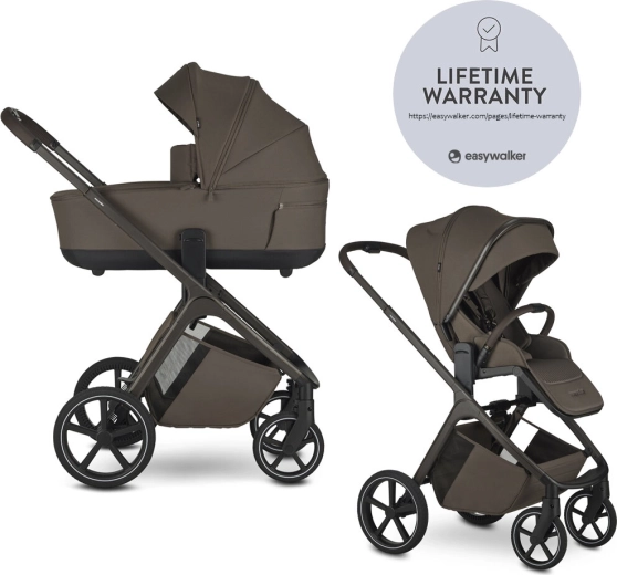 Easywalker Zoey Kombikinderwagen Chestnut Brown