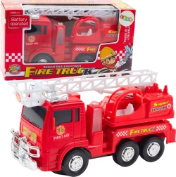 Feuerwehrauto mit beweglicher Leiter, Licht und Sound