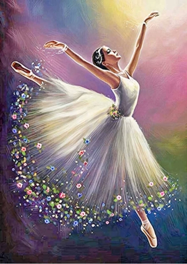 Diamantmalerei Primaballerina 30 × 40 cm