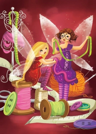 Bluebird Puzzle Nähfeen 300 Teile