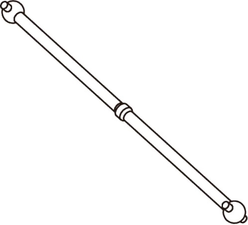 Vordere Antriebswelle BL8 (2 Stück)
