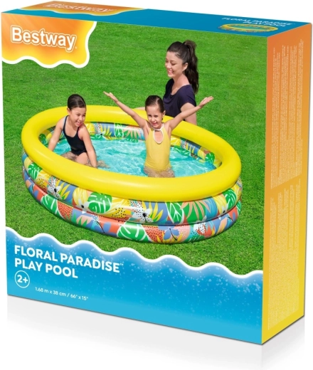 Aufblasbares Kinderbecken Floral Paradise