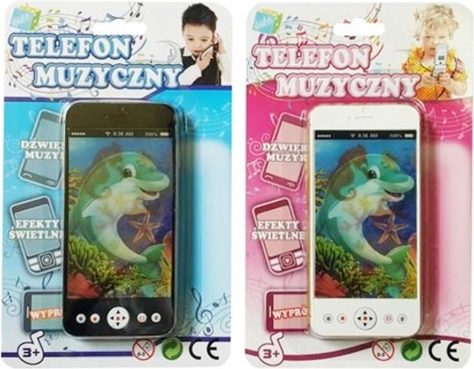 Interaktives Kindertelefon mit Batteriebetrieb Trifox