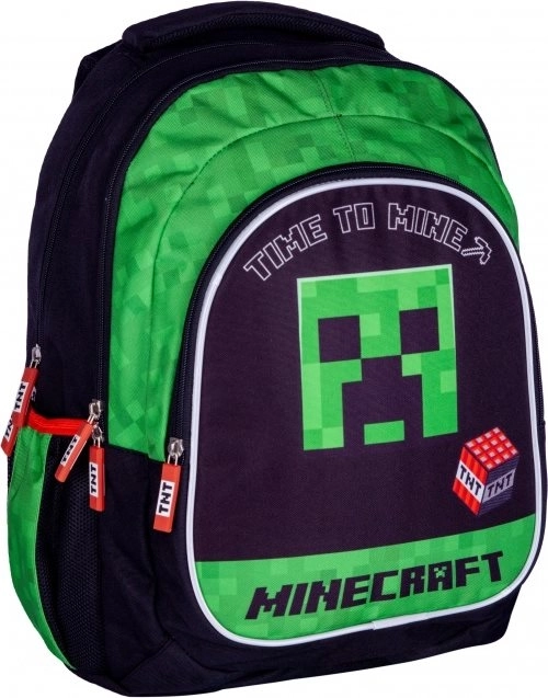 Schulrucksack Minecraft Time To Mine