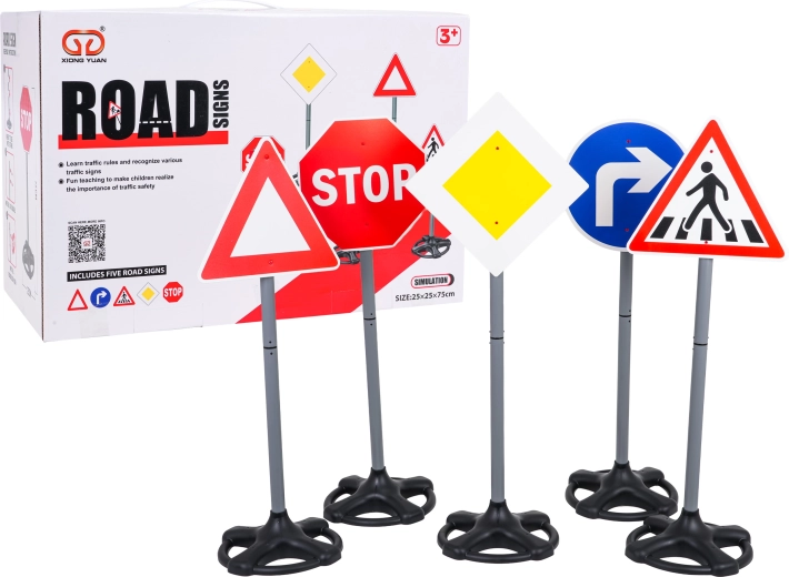 Mega-Set Verkehrsschilder für Kinder