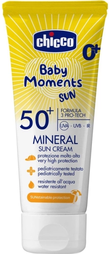 Chicco mineralische Sonnencreme für Kinder SPF 50+ 75 ml