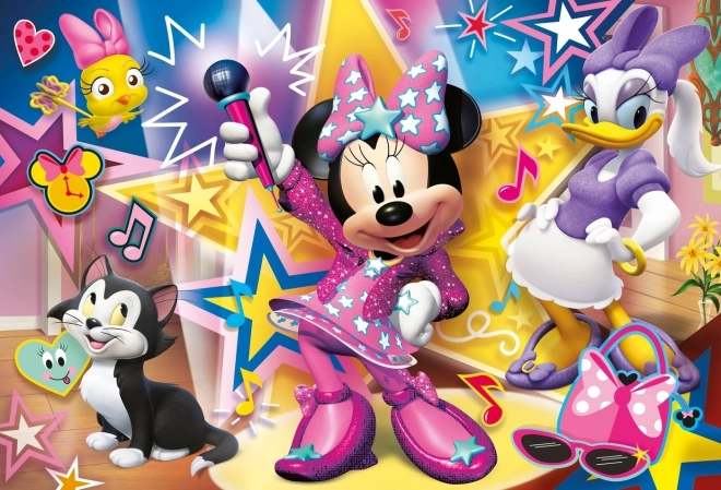 Puzzle 60 Teile MAXI Minnie Glückliche Helfer