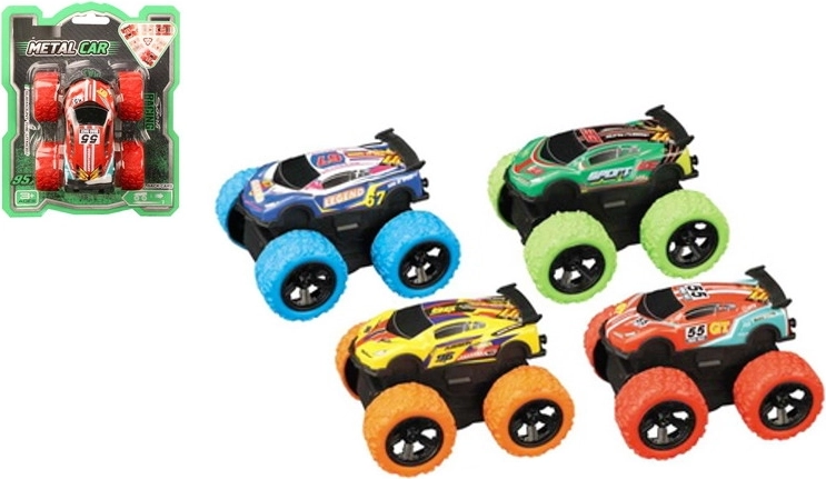 Geländewagen mit Aufziehantrieb (Pull-Back)