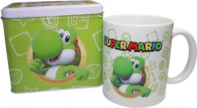 Becher und Spardose Super Mario Yoshi