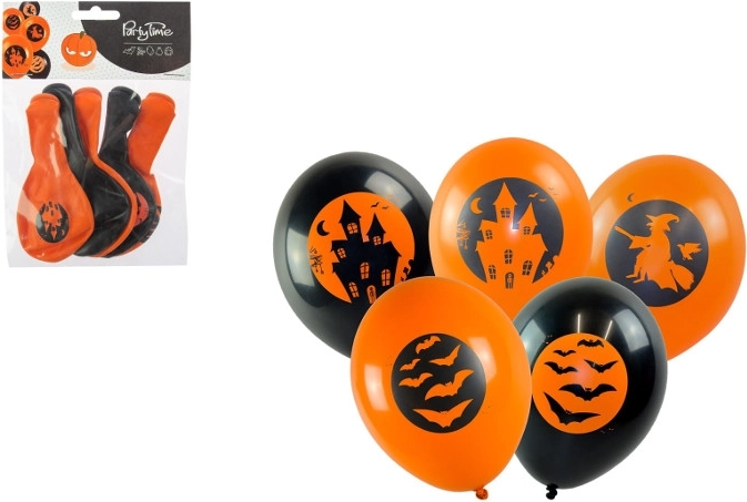 Luftballon mit Halloween-Aufdruck - 1 Stück