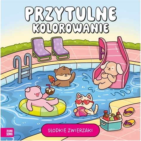 Gemütliches Ausmalen: Niedliche Tiere