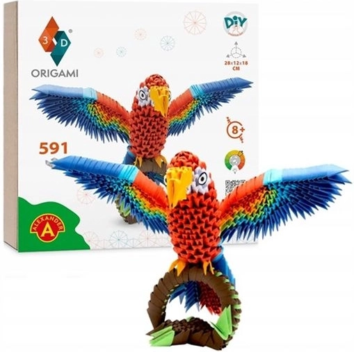Origami 3D Papagei