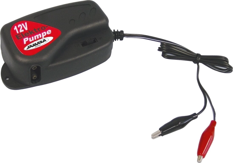 Kraftstoffpumpe JAMARA 12 V, schwarz, für Methanol- und Nitro-Kraftstoff