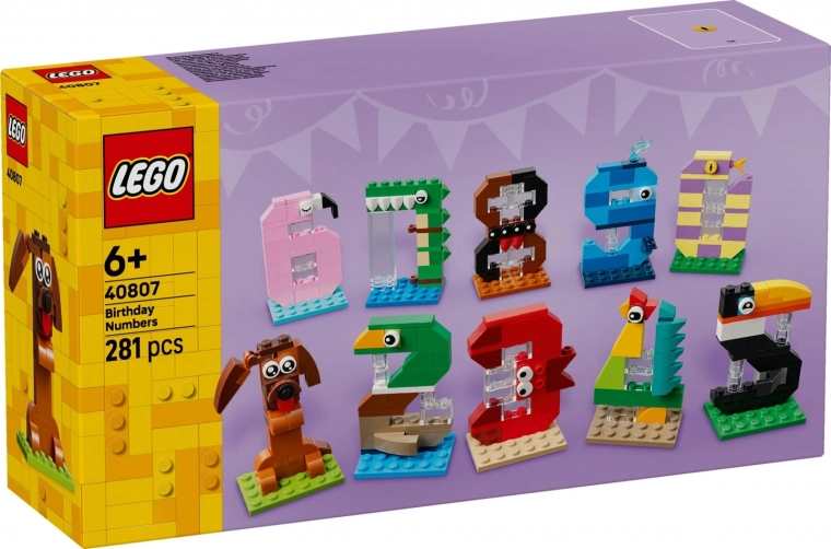 LEGO Iconic Geburtstagszahlen