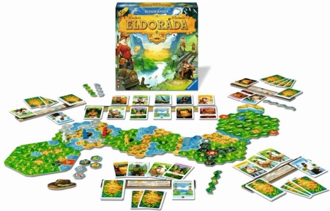 Die Suche nach El Dorado – abenteuerliches Brettspiel mit Deck‑Building