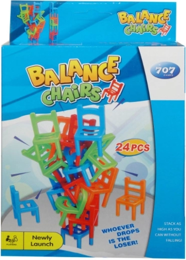 Balancierende Stühle – Geschicklichkeitsspiel für Kinder