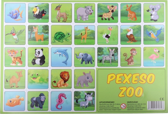 Pexeso ZOO - Gesellschaftsspiel