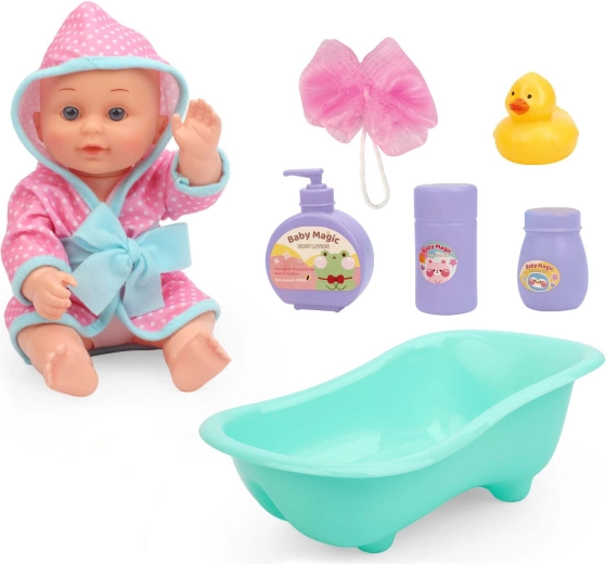 Baby in der Badewanne