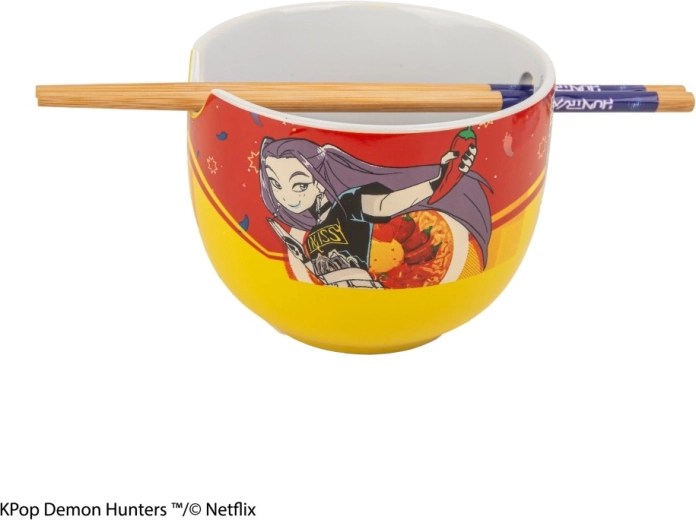 K-pop Demon Hunters Ramen-Schüssel mit Stäbchen Mira Spice Queen
