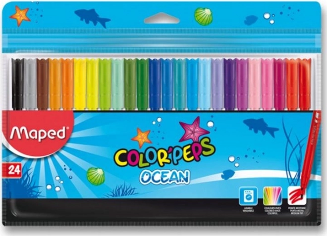 Fixy Maped Color'Peps Ocean 24er Set