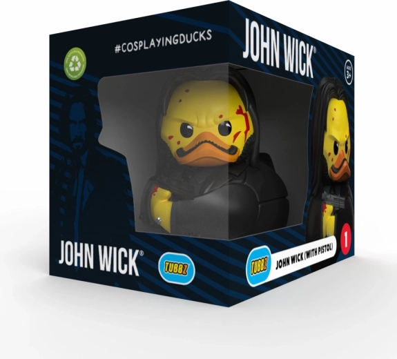 TUBBZ Sammel-Ente John Wick mit Pistole