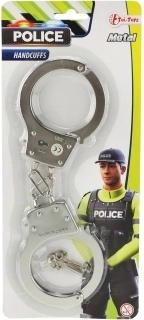 Metallische Kinderhandschellen TOI-TOYS mit Schlüsseln