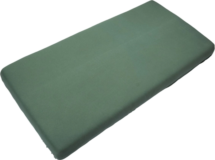 Timboo Bambus-Spannbettlaken 60 × 120 cm aspen green