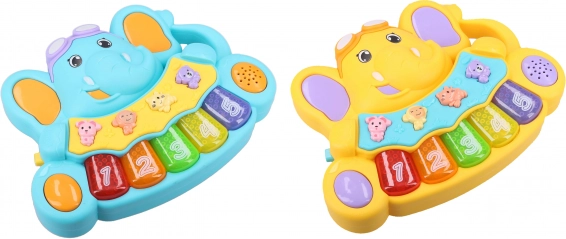 Piano mit Tiergeräuschen in Elefantenform