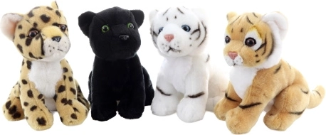 Umweltfreundliches Plüsch-Wildtierbaby 15 cm - 1 Stück